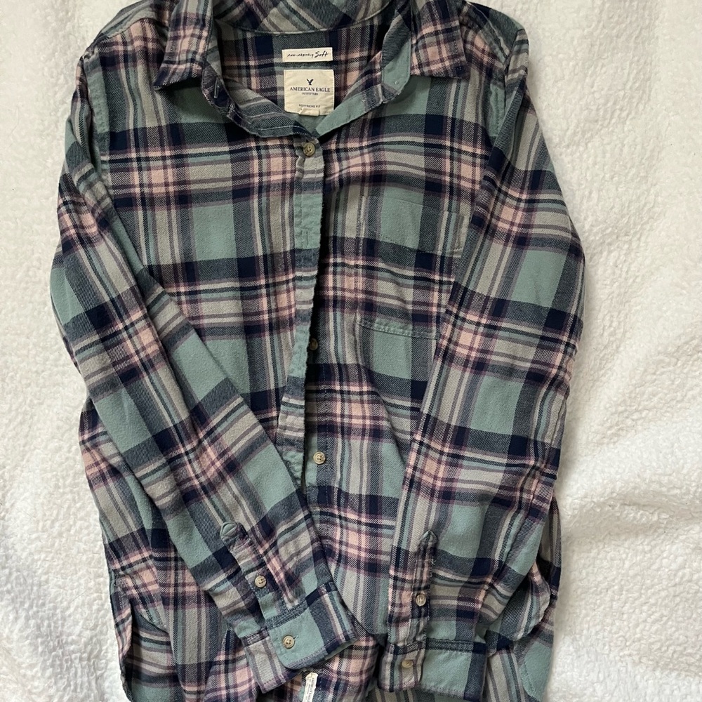 American Eagle super soft boyfriend for flannel